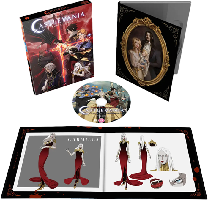 castlevanaia blu ray édition limitée zavvi saison 2