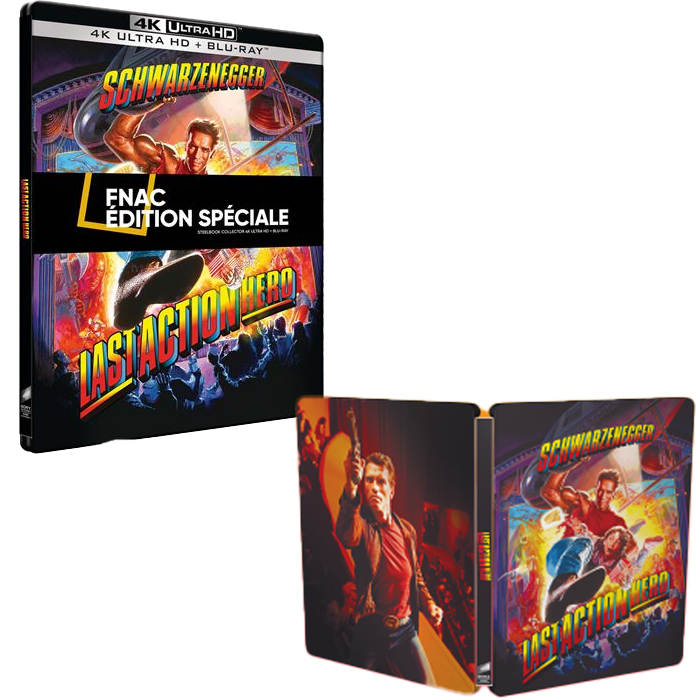 last action hero steelbook 4k visuel produit