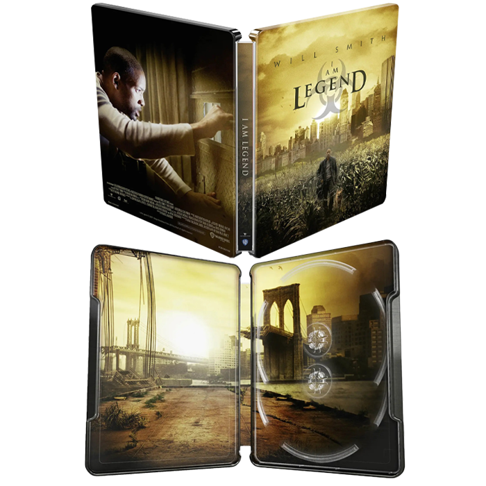 je suis une legende 4k steelbook visuel produit