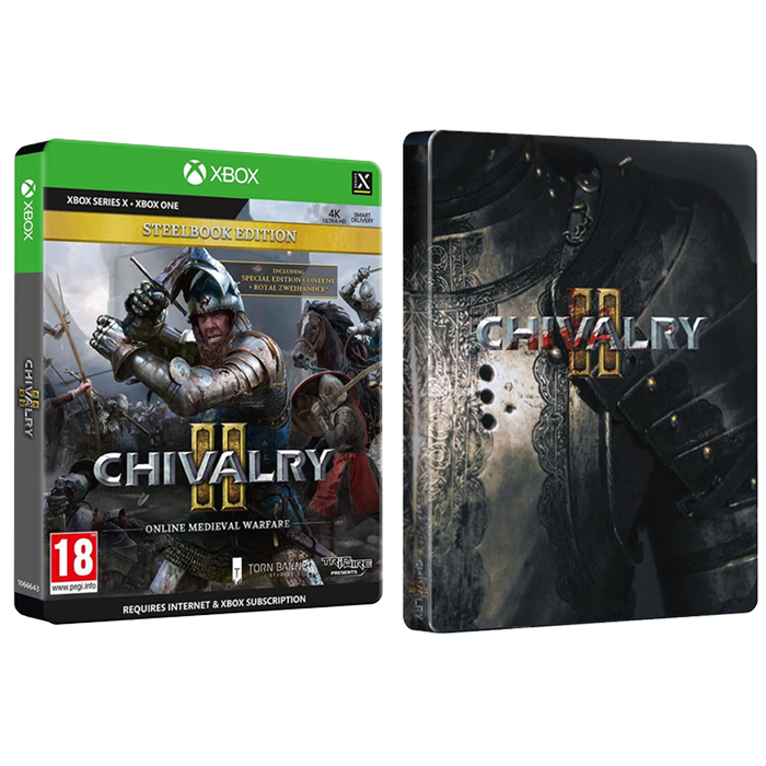 chivalry 2 steelbook edition xbox visuel produit