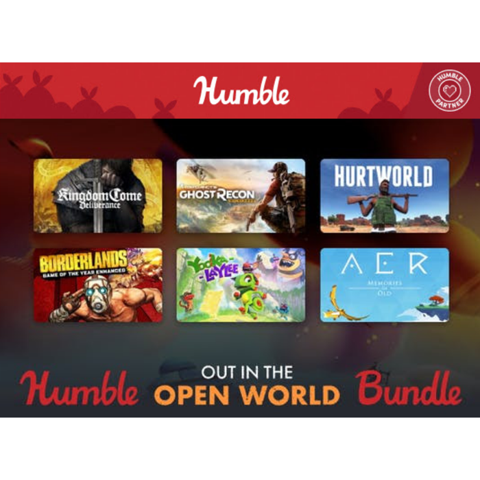 pack humble bundle open world visuel produit