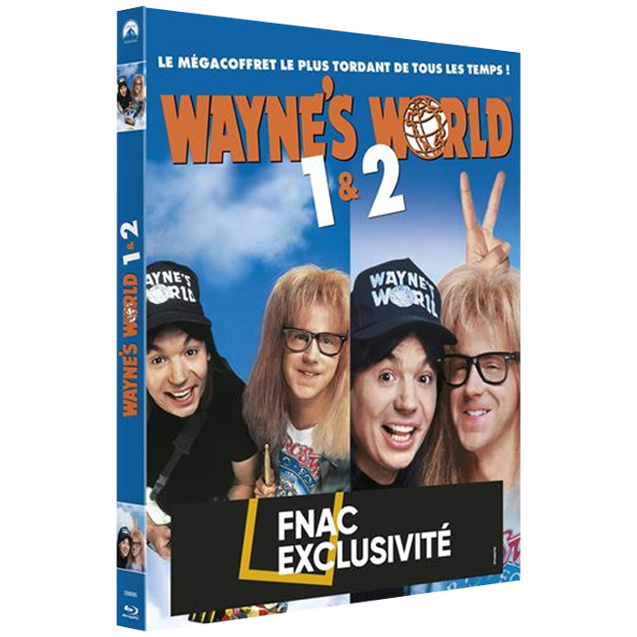 Wayne's World Blu Ray Compilation 1 et 2 visuel produit