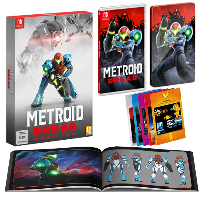 metroid dread collector switch visuel produit