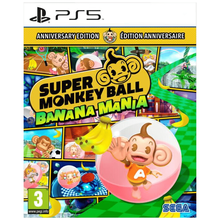 Super Monkey Ball Banana Mania Edition Anniversaire sur PS5 visuel produit