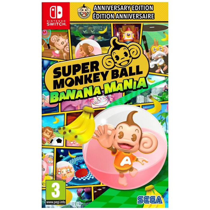 Super Monkey Ball Banana Mania Edition Anniversaire sur Switch visuel produit
