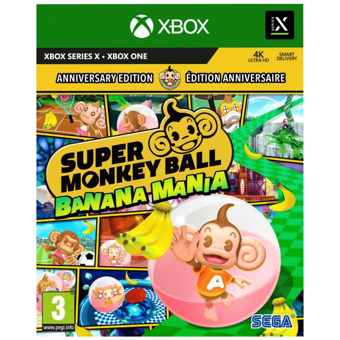 Super Monkey Ball Banana Mania Edition Anniversaire sur Xbox visuel produit