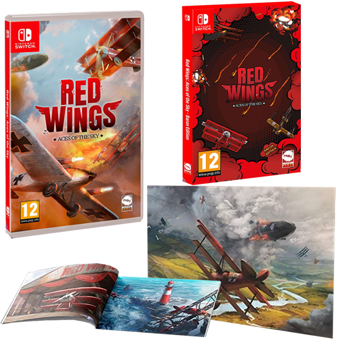 Red wings Aces of the sky Baron Edition sur Switch visuel produit