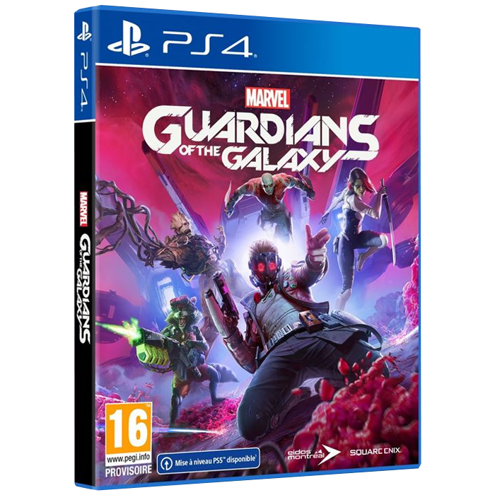 Guardians of the Galaxy sur PS4 visuel produit