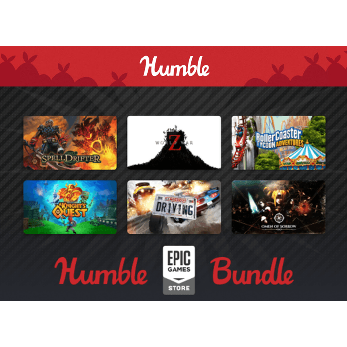 pack jeux pc epic games humble bundle visuel produit