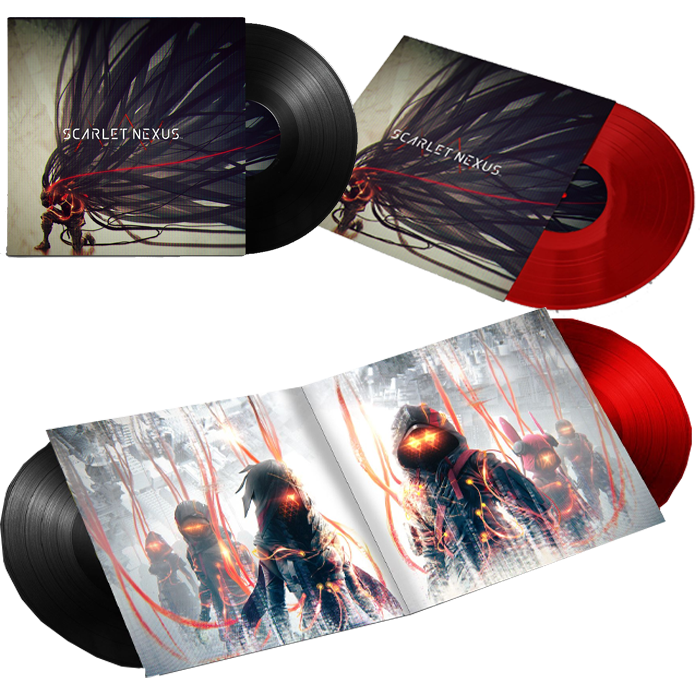 OST Scarlet Nexus double Vinyle visuel produit final