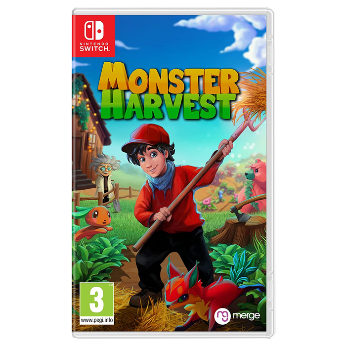 Monster Harvest sur switch visuel produit