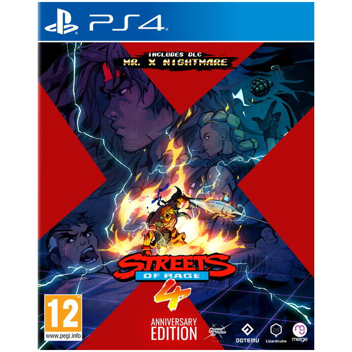 Streets of Rage 4 Anniversary Edition ps4 visuel produit
