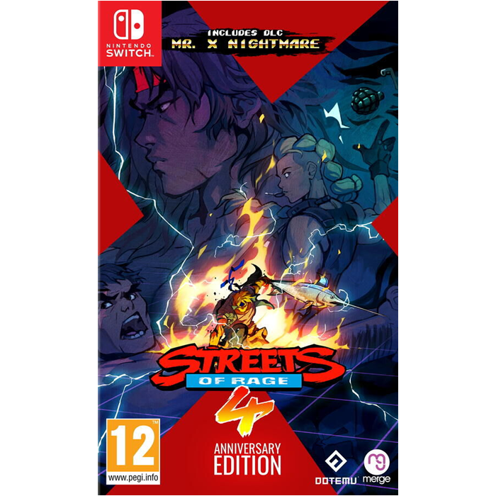 Streets of Rage 4 Anniversary Edition Switch visuel produit