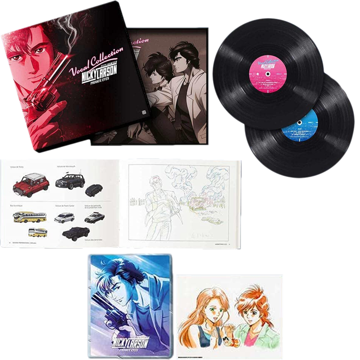 Nicky Larson Private Eyes Collector Blu Ray visuel produit