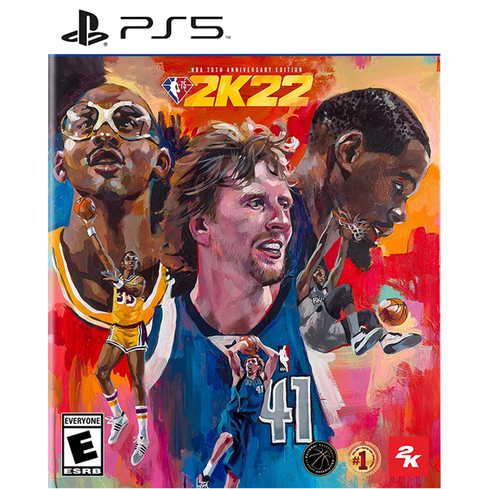 nba 2K22 edition 75eme anniversaire ps5 visuel produit