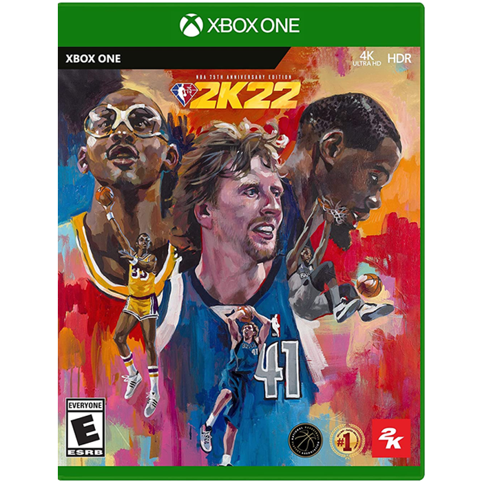 nba 2K22 edition 75eme anniversaire xbox one visuel produit