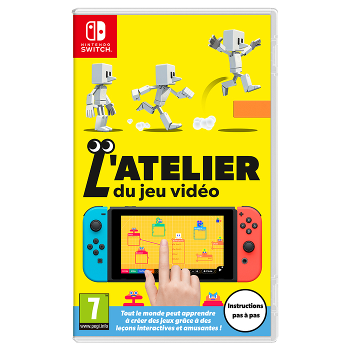 L'atelier du jeu vidéo sur Switch visuel produit