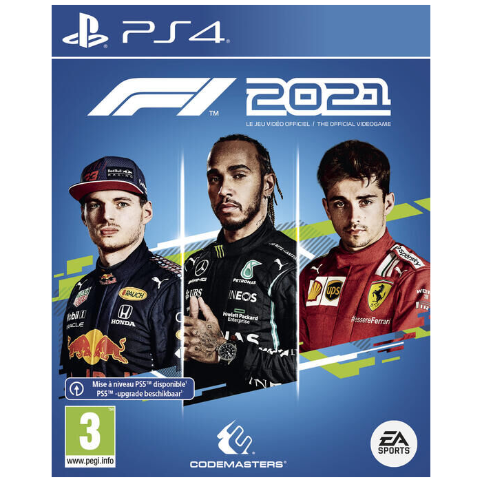 F1 2021 ps4 visuel produit