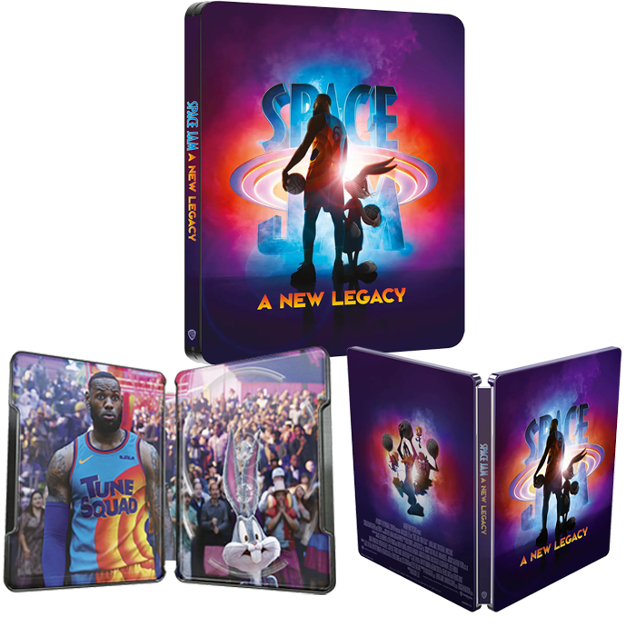 Space Jam Nouvelle Ère Steelbook 4K Ultra HD visuel produit