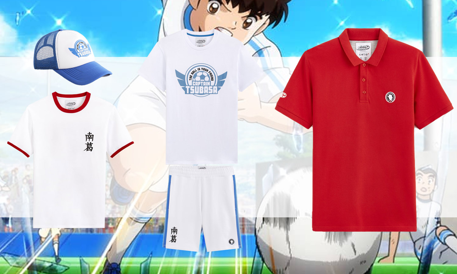 slider collection captain tsubasa celio