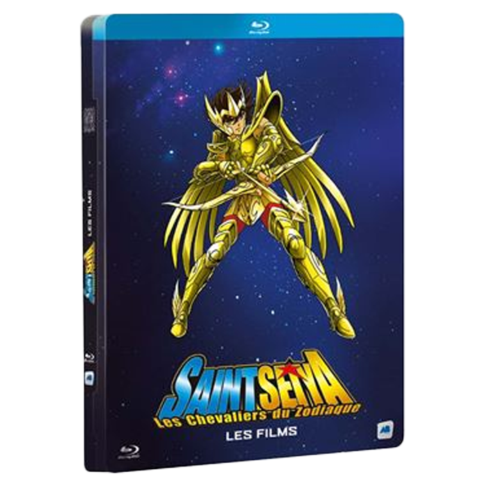 saint seiya blu ray steelbook les films visuel produit