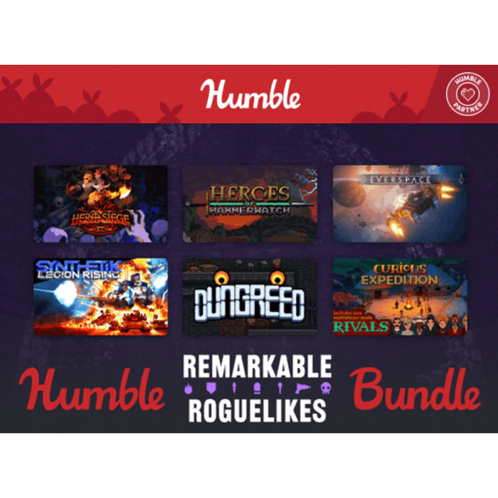 Pack 7 jeux Roguelikes humble bundle