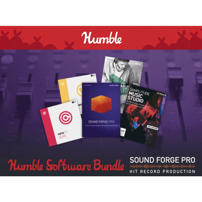 pack soundforge pro humble bundle