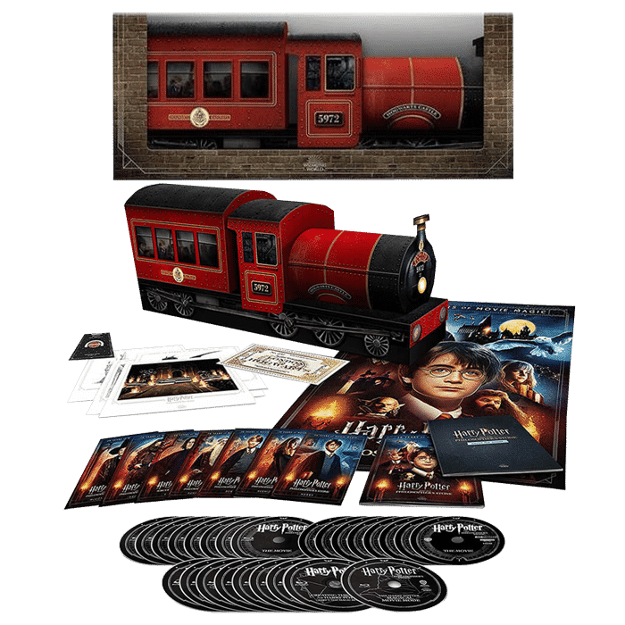 coffret collector intégrale harry potter 4k poudlard visuel produit