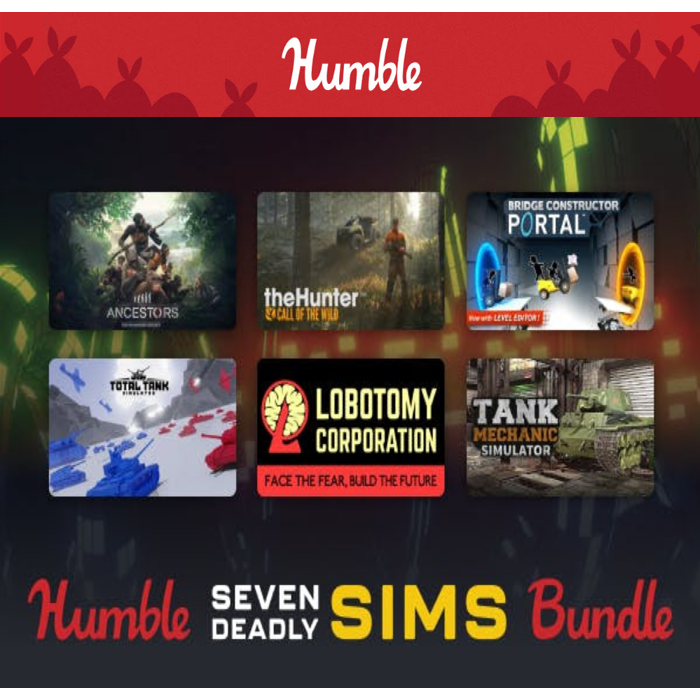 pack humble bundle 7 jeux de réflexion visuel produit