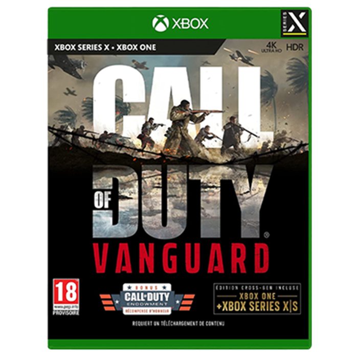 call of duty vanguard xbox series x visuel produit