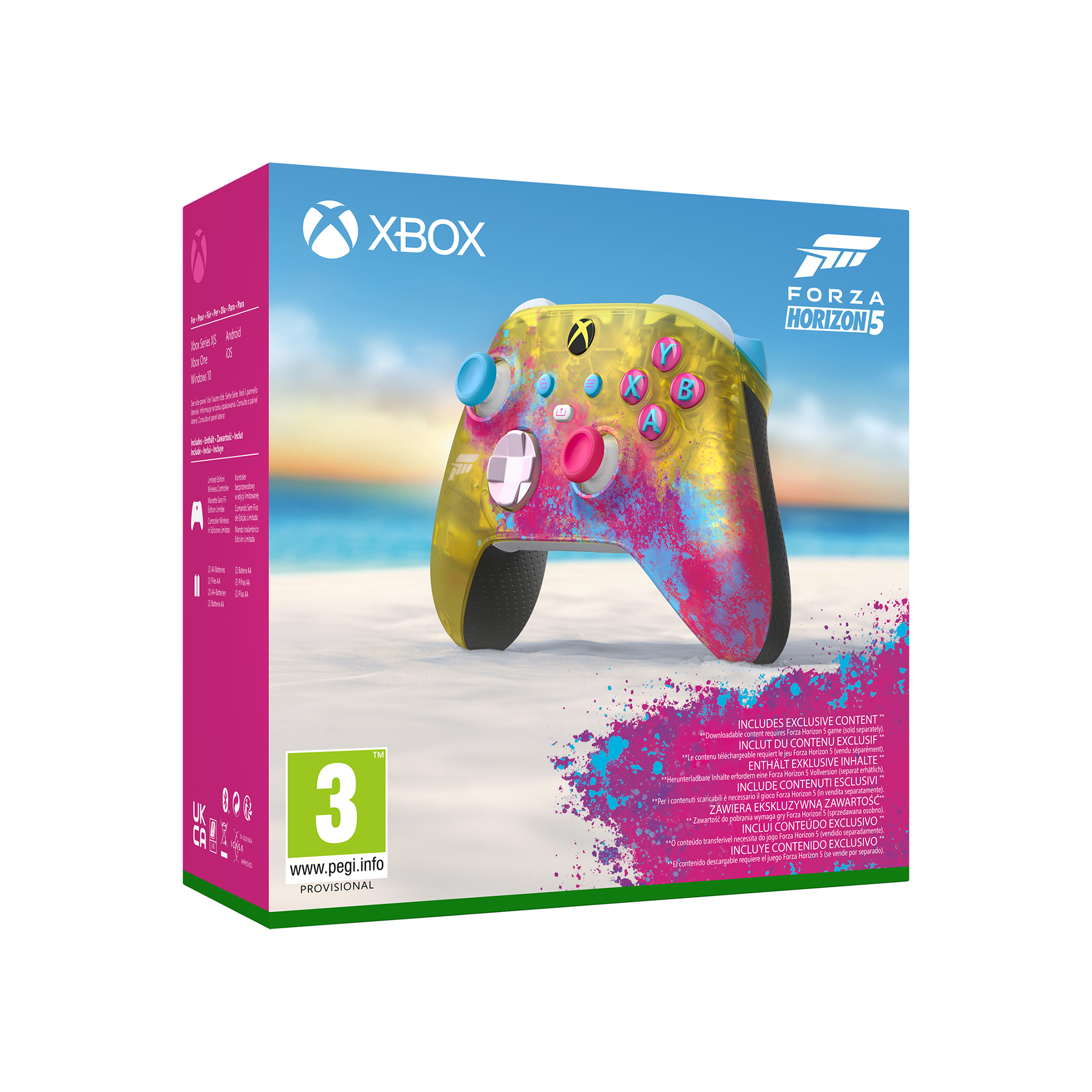 manette xbox series x forza horizon 5 visuel produit détail 2