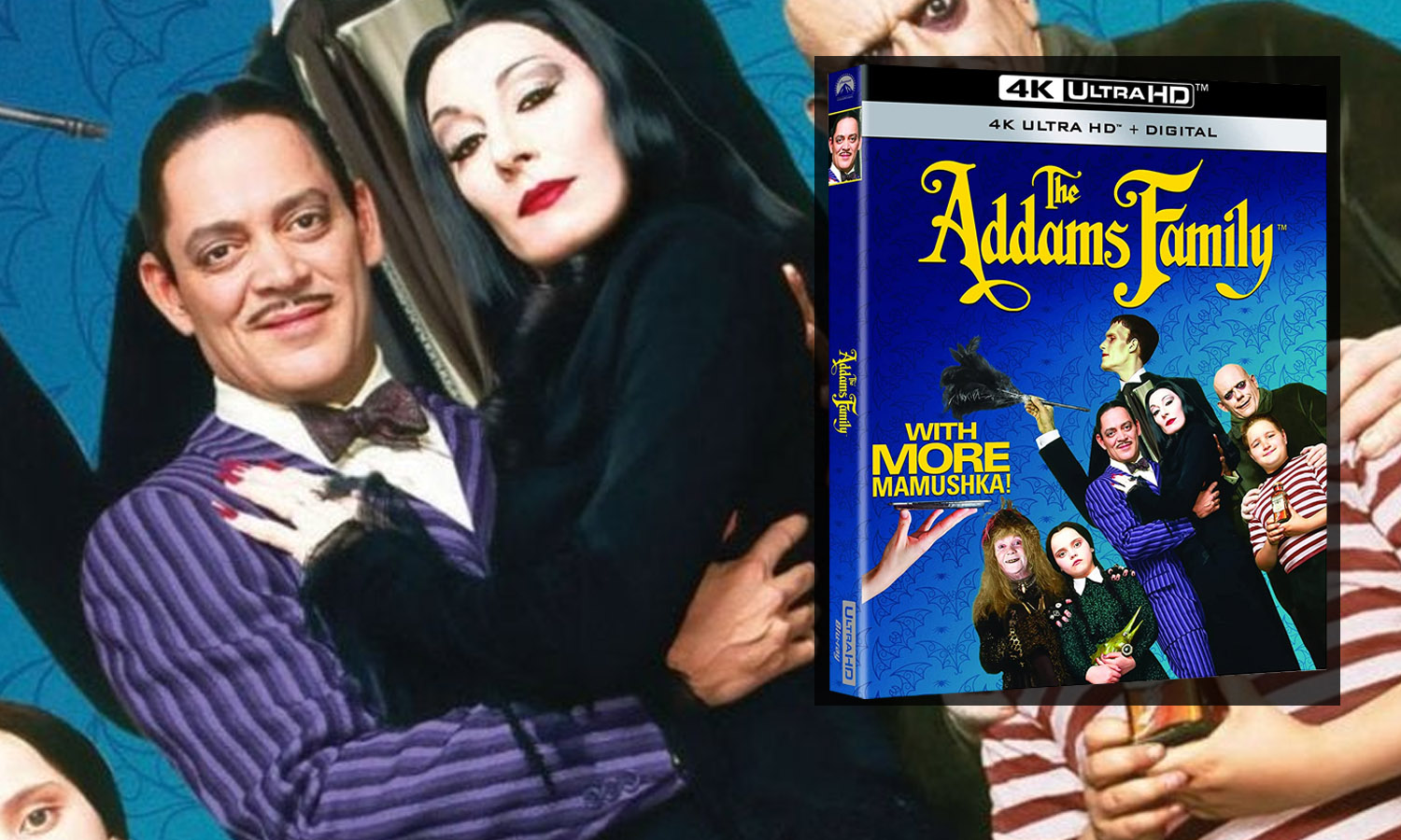 slider blu ray 4k famille addams