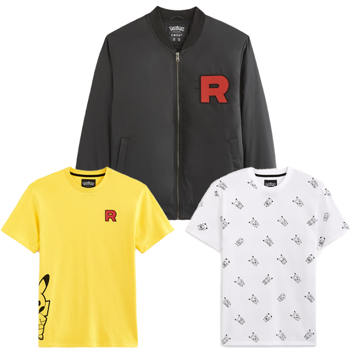 collection celio pokémon pikachu visuel produit