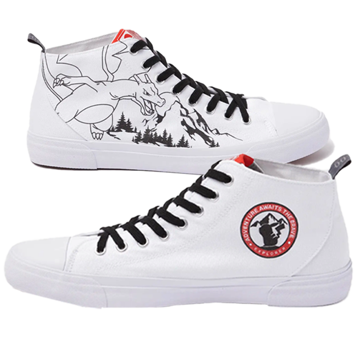 chaussures akedo x dracaufeu visuel produit