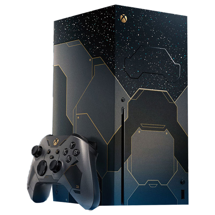 console xbox series x collector halo visuel definitive