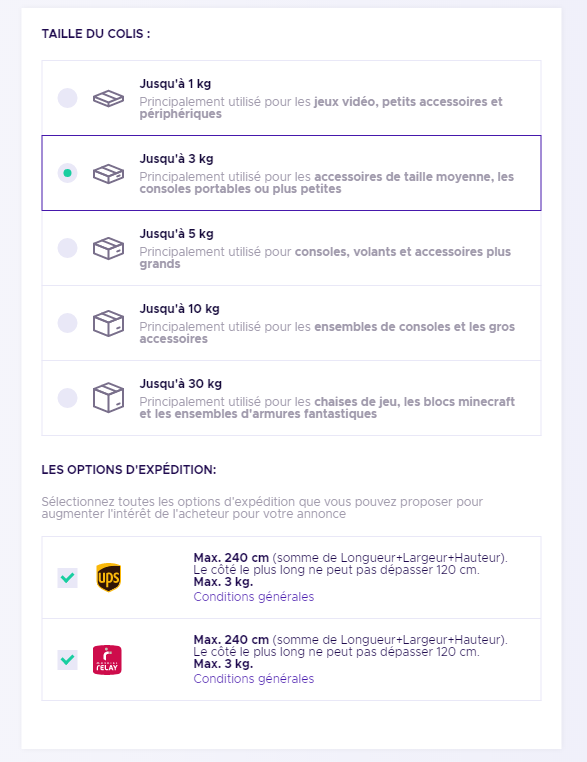 service de livraison
