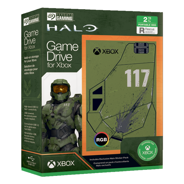 HDD seagate Halo infinite 2TO visuel produit .1
