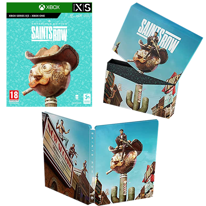 Saints Row Edition Notorious Xbox visuel produit final