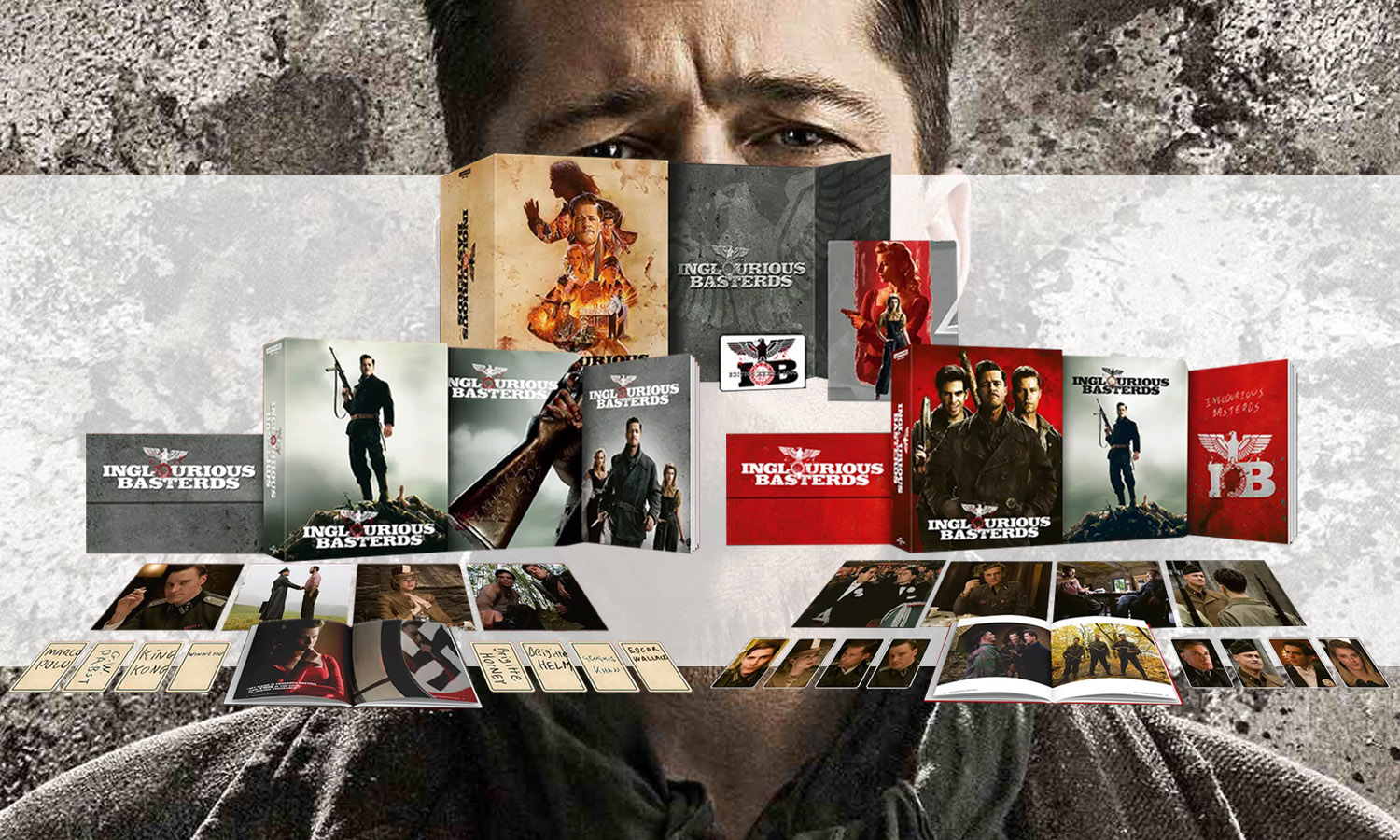 inglorious basterds mega collector groupé