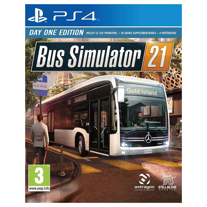 Bus Simulator 21 Day One Edition PS4 visuel produit