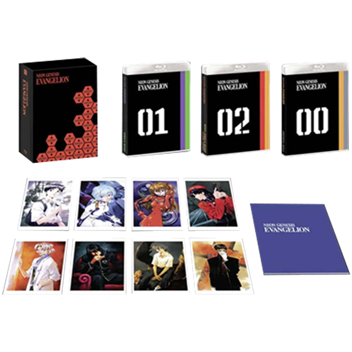Evangelion Neon Genesis Blu-ray visuel produit