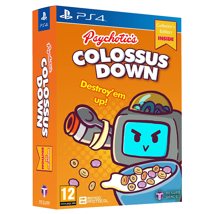 Psychotic Colossus Down Destroy'Em Up Edition sur PS4 visuel produit