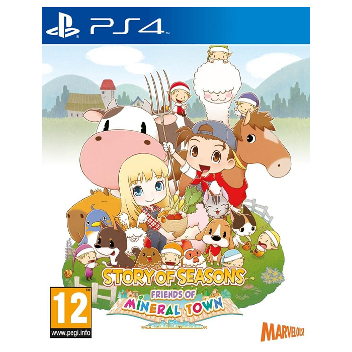 Story of Seasons Friends of Mineral Town sur PS4 visuel produit