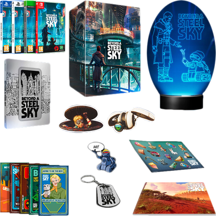 beyond a steel sky collector utopia edition visuel produit
