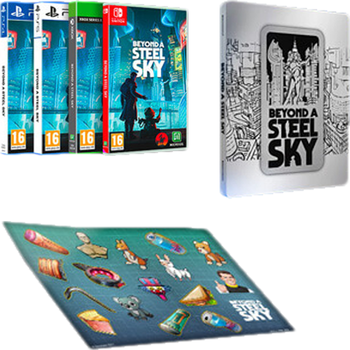 beyond a steel sky steelbook edition visuel produit