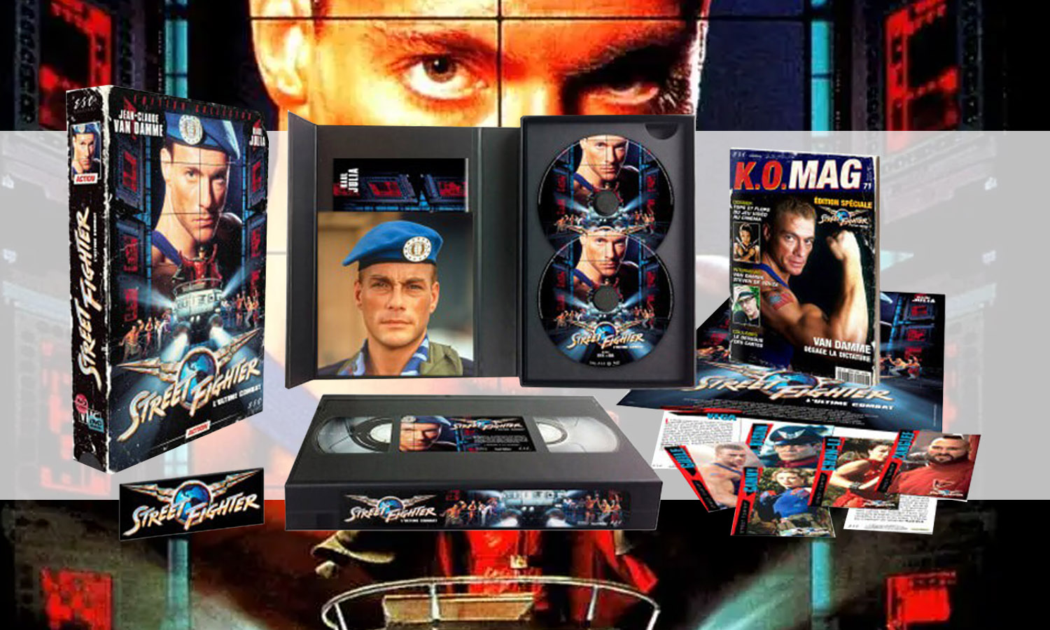 slider street fighter le film collector