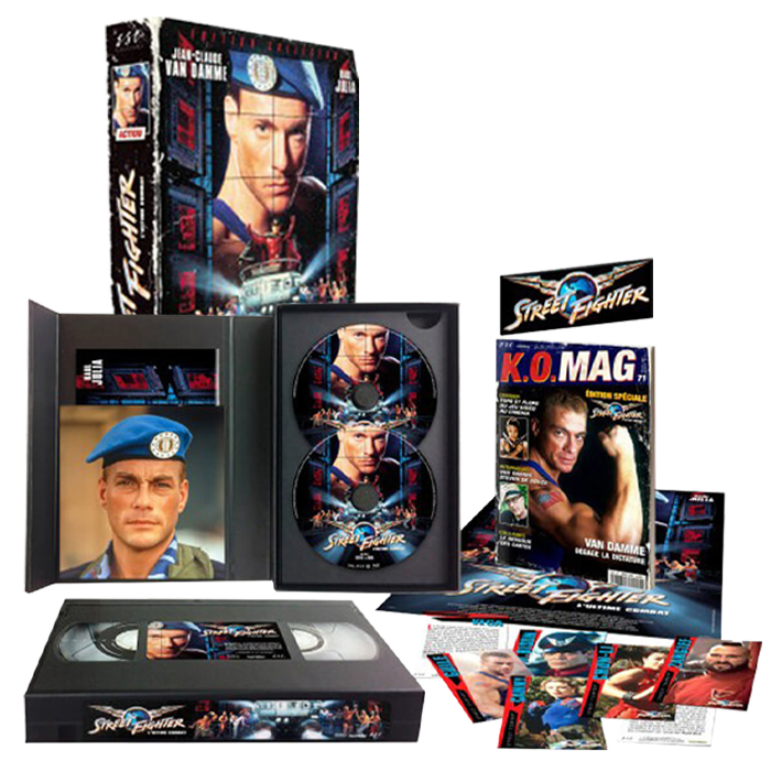 street fighter le film blu ray collector visuel produit