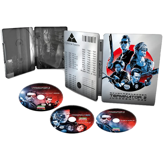 terminator 2 blu ray 4k steelbook visuel produit definitif