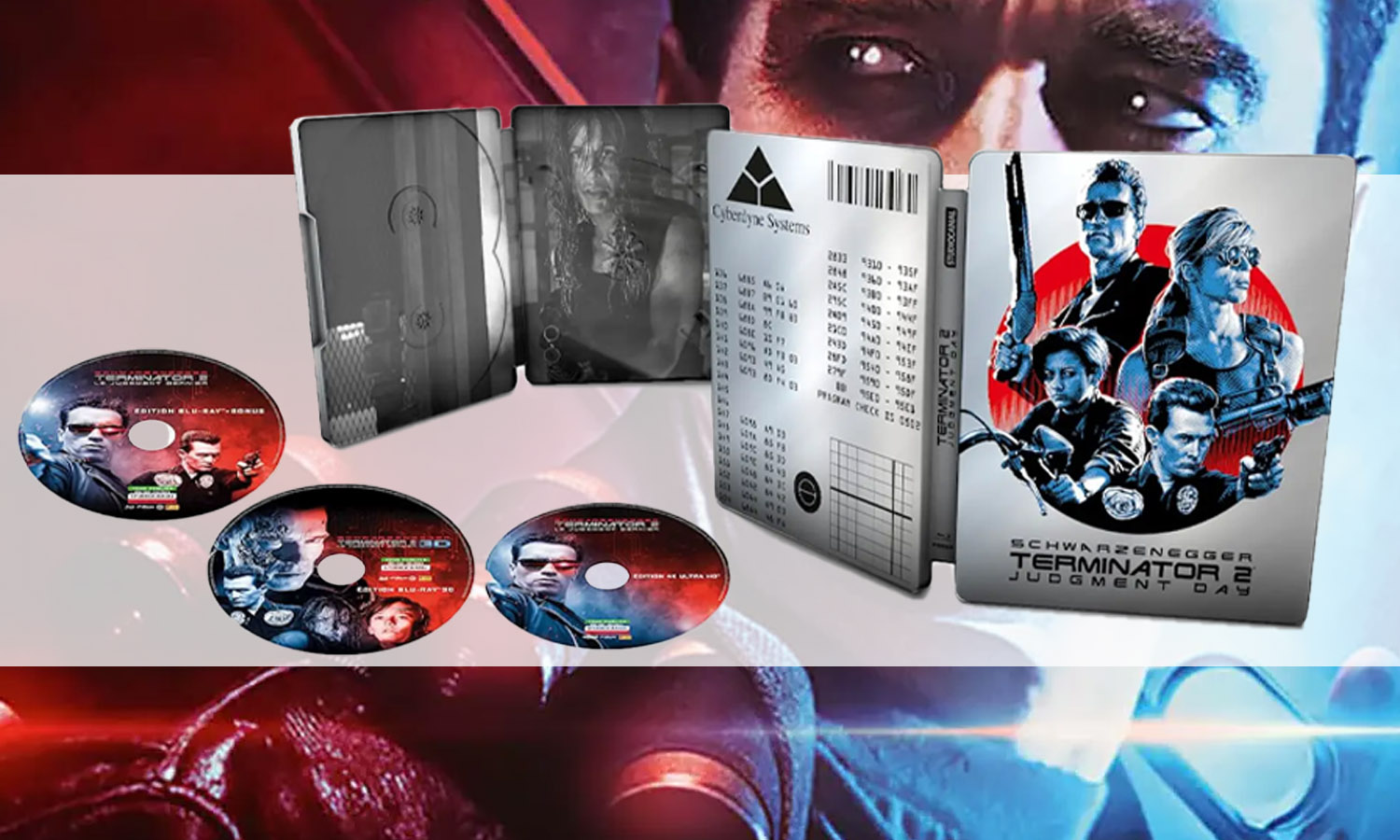 slider terminator 2 blu ray 4k steelbook