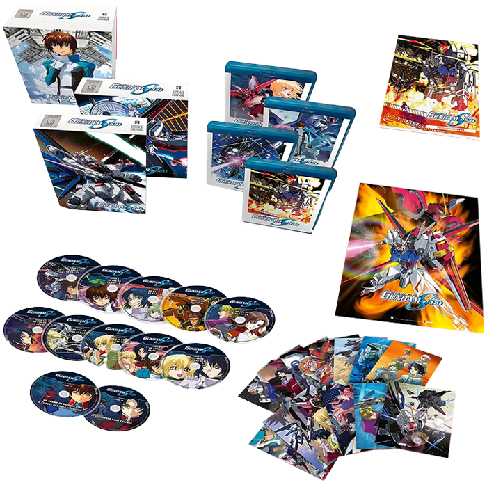 intégrale blu ray gundam seed mobile suit visuel produit